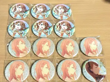 하나사토 미노리 글리터 캔뱃지 그리캔 감사제 41C