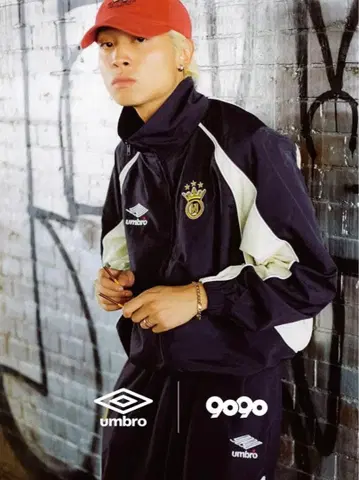 9090 x umbro 나일론 트랙 재킷