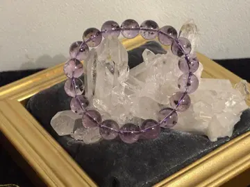 로마네사이트 인 자수정 약 10mm