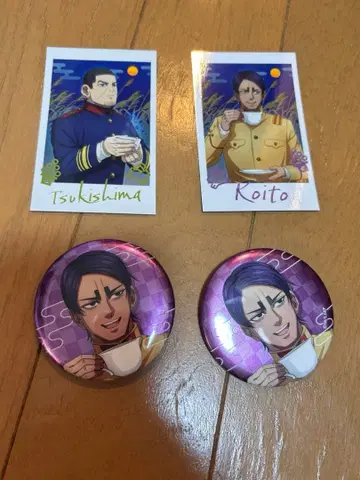 골든 카무이 오츠키미다요 황금 찻집 세트