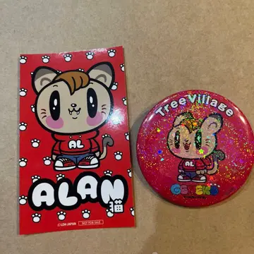 제 고양이 캔뱃지 씰 시라하마 아란