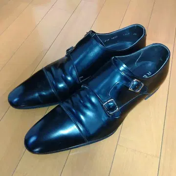 REGAL 636R 더블 몽크 스트랩 가죽 신발 26cm