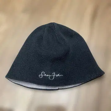 Sean John 리버서블 니트 모자 90s 숀 존 로고 비니