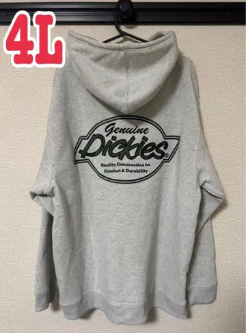 미사용 새상품 Dickies 속기모 후드티 4L