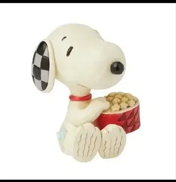 스누피 팝콘 피규어