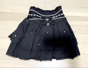 LIZLISA 비쥬 리본 컷 아웃 라이크 치마바지