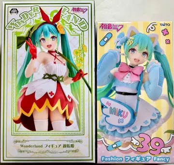 [ 하츠네 미쿠 ] 피규어 2개 세트 Fancy / 엄지공주