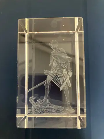 진격의 거인 리바이 병장 크리스탈 (상자 없음)