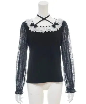 SecretHoney 가슴 크로스 스퀘어 상의