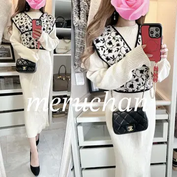 [ 새상품급 ] mysty woman 베스트 세트 니트 원피스 롱