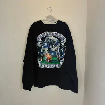 인디애나폴리스 콜츠 맨투맨 XL 블랙 NFL