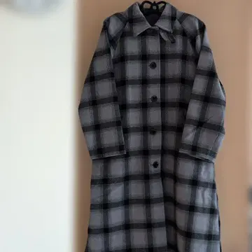 [ 새상품급 ] GU 체크 발라코트