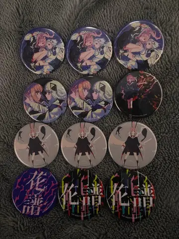 카후 캔뱃지 세트