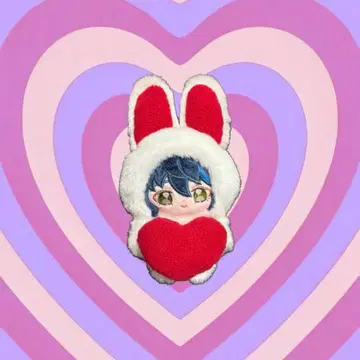 BIG LOVE - (빨간색 x 화이트) 인형 옷 이츠누이