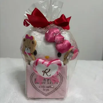 헬로키티 봉제 인형 하트 선물 기프트 박스 미개봉 택 포함