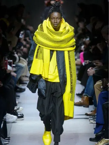 Y-3 니트 스카프