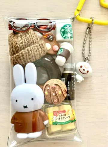 가챠 파우치 카페풍 데코레이션 부품 데코 부품 캡슐 토이