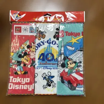 도쿄 디즈니 리조트 40주년 타월 세트