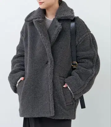 CINOH 보아 코쿤 코트 그레이