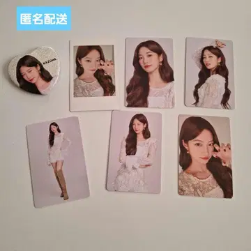 르세라핌 팝업 랜덤 포토카드 폴라로이드 캔뱃지 카즈하