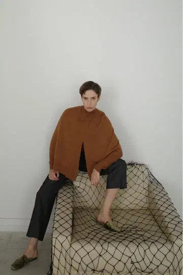 [ 클라네 ] CAPE SET KNIT TOPS 2025 AW