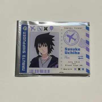 NARUTO ! 아크릴 플레이트 사스케