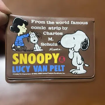 스누피 루시 카드 케이스