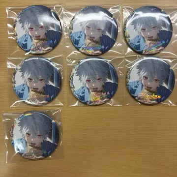 Blue Memories ChroNoiR 쿠츠하 캔뱃지 7개 세트