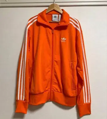 adidas 오렌지 트랙 자켓 M 우먼