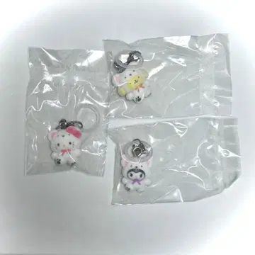 산리오 포와포와 스노우 가챠가챠 3점 세트