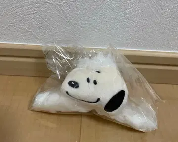 새상품 미사용 스누피 퍼 헤어 클립 하트