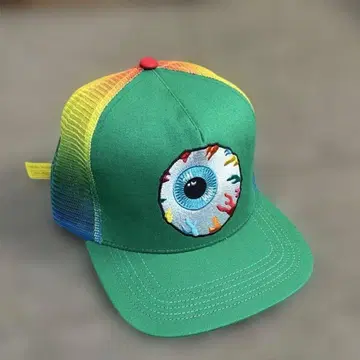 MISHKA RAINBOW KEEP WATCH TRUCKER CAP