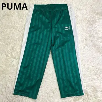 푸마 저지 트랙 팬츠 그린