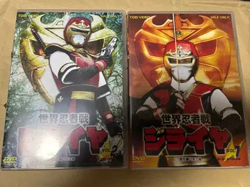 세계 닌자전 지라이야 DVD 전 5권 세트