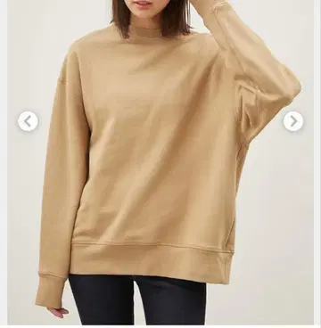 [ Mila Owen ] 플랫 시마 오버사이즈 트레이닝복