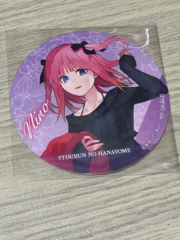 5등분의 신부 Anisugar 혜택 코스터 나카노 니노