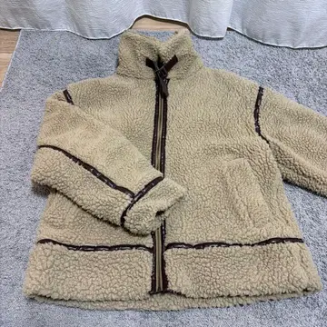 보아 블루종 베이지 아우터 캐주얼