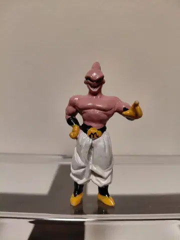 드래곤볼 피규어 마인 부우 풀컬러 고무 인형 지우개 부우