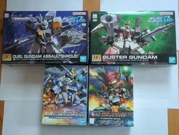 미개봉 새상품 버스터 건담 듀얼 건담 세트