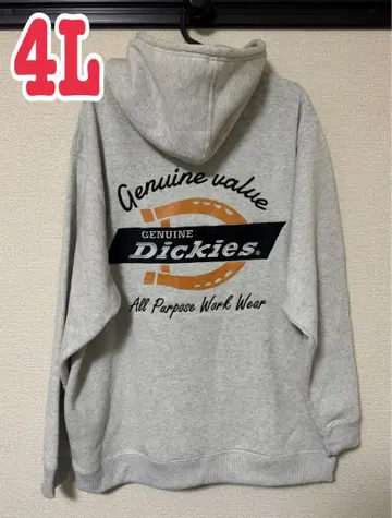 미사용 새상품 Dickies 속기모 후드티 4L