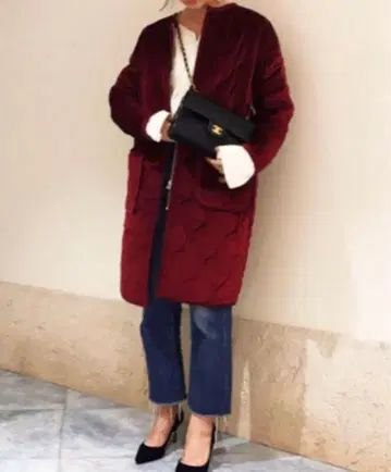 shinzone 퀼팅 코트