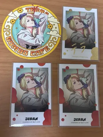 카리스마 코스터 폴라로이드 테라