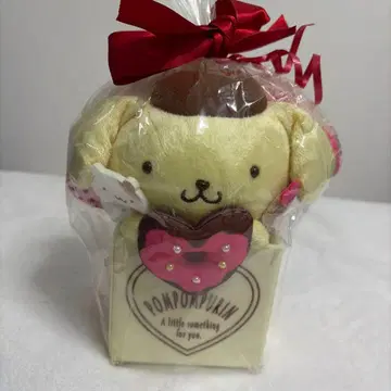 산리오 폼폼푸딩 봉제 인형 2018년산 하트 기프트 박스
