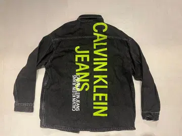CALVIN KLEIN JEANS 오버 사이즈 데님 자켓 S