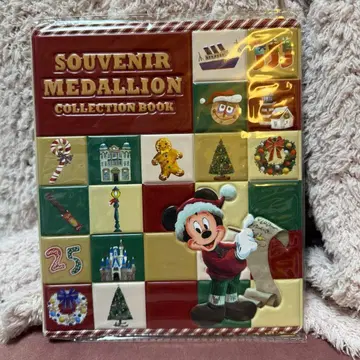 디즈니 리조트 크리스마스 2025 수베니어 메달 북