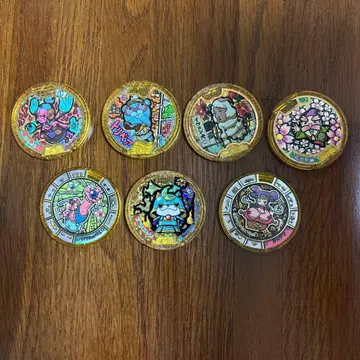 요괴워치 레전드 메달 7개 세트