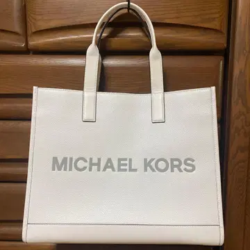MICHAEL KORS 화이트 토트백
