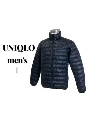 UNIQLO 유니클로 울트라 라이트 다운 자켓 남성용 블랙 검정 L