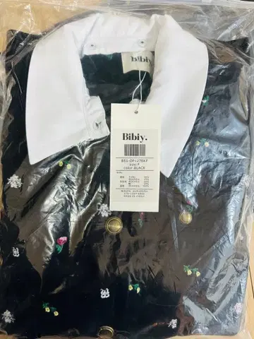 Bibiy. STARRY 꽃무늬 자켓 드레스 새상품