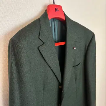 [레어 컬러] ISAIA 다크 그린 자켓 48
